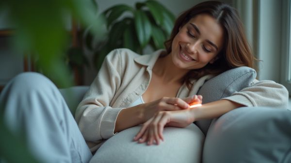 Apaisement rapide avec le patch cbd menstruel